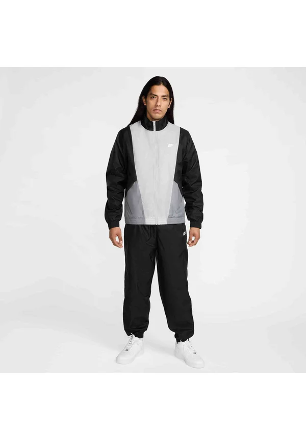 CLUB - Tracksuit - black smoke grey light smoke grey white
