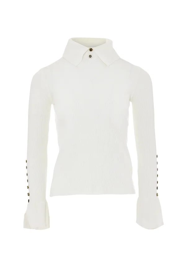 CO-BRANDED WITH CAISSA - Jumper - wollweiss