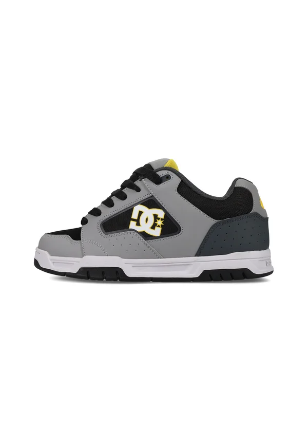 COILER - Skate shoes - grey grey black