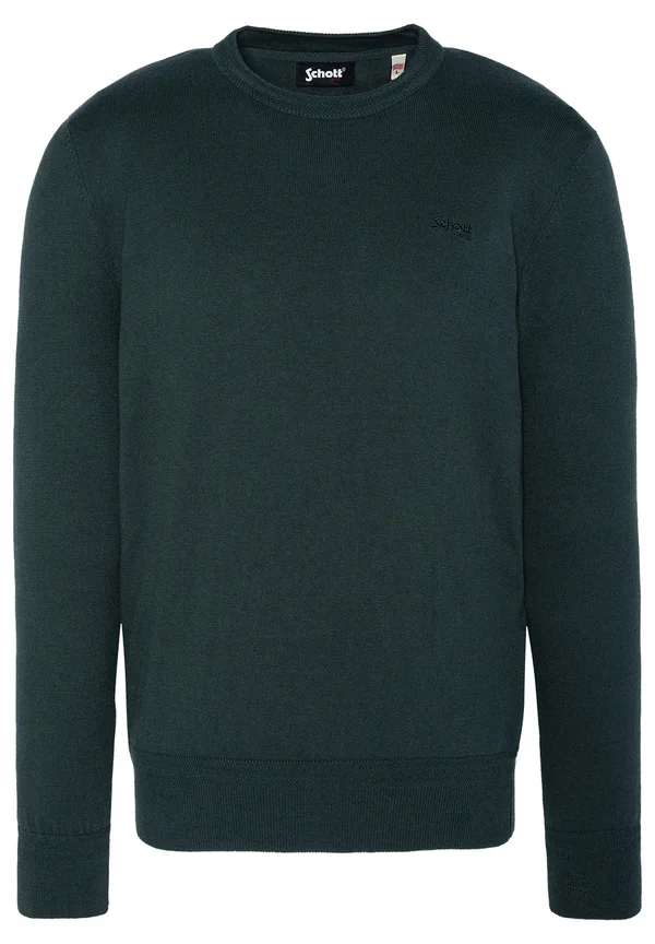 COL ROND - Jumper - vert foncé