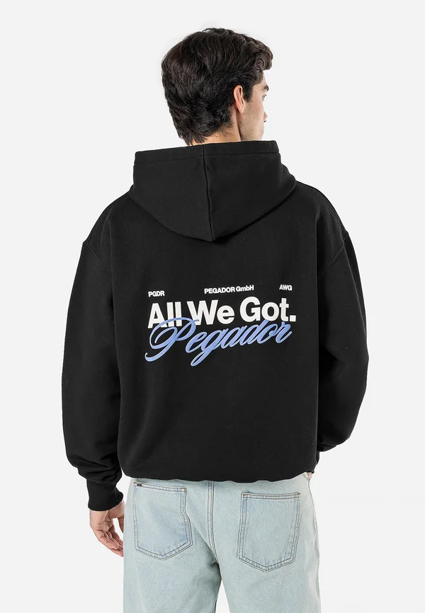 COLFA HOODIE - Sweatshirt - washed black