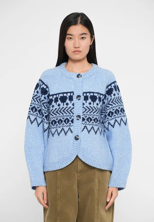 COLIN - Cardigan - light blue