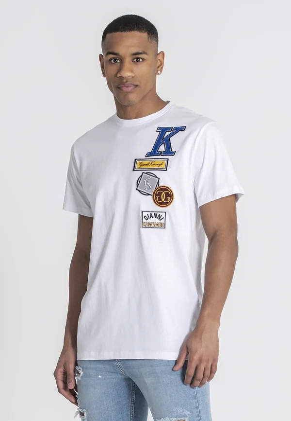 COLLAGE  - Print T-shirt - white