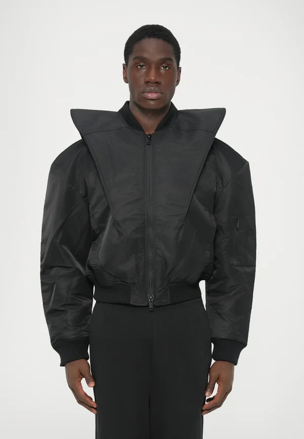 COLLARED  - Bomber Jacket - dark grey