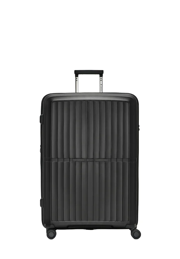 COLLECTION MIT DEHNFALTE - Wheeled suitcase - black-metallic
