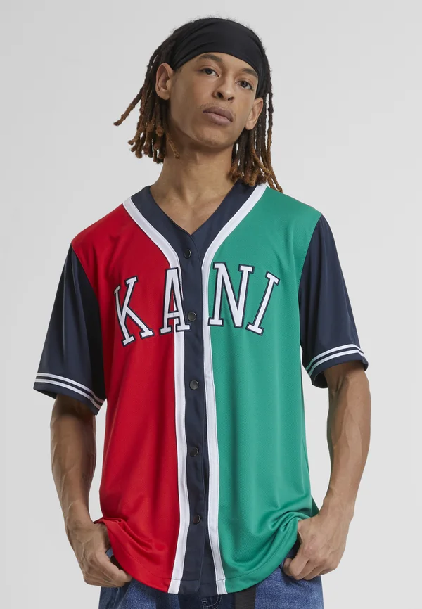 COLLEGE BLOCK BASEBALL - Shirt - red