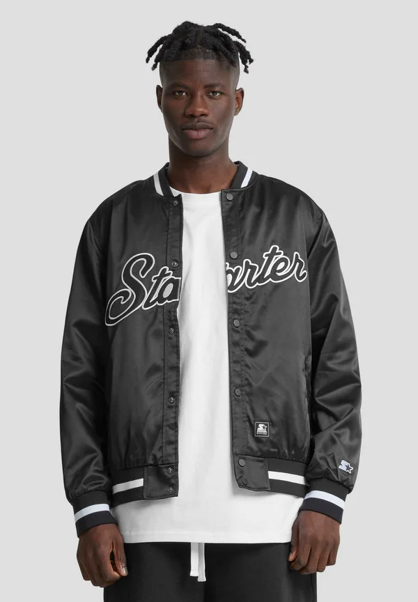 COLLEGE - Bomber Jacket - black