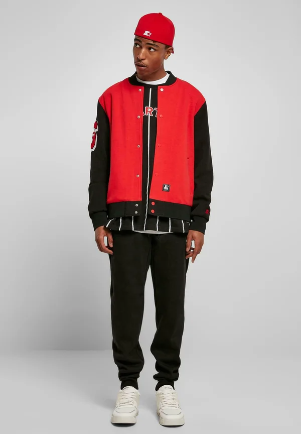 COLLEGE - Light jacket - cityred black