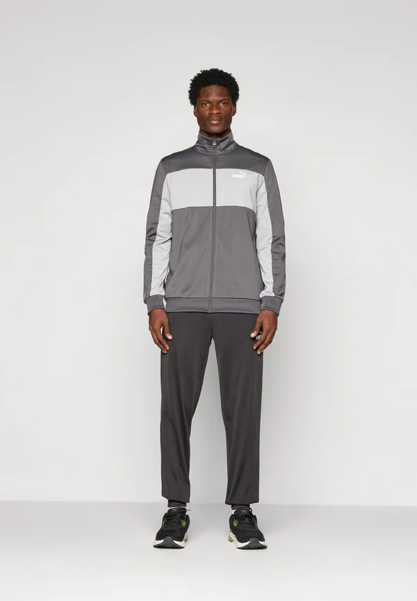 COLORBLOCK SUIT SET - Tracksuit - dusky gray