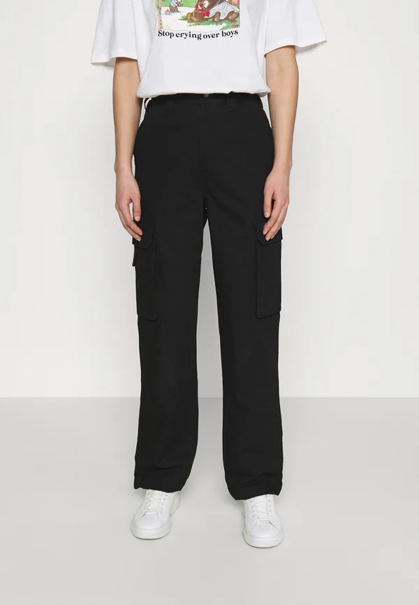 COMBA  - Cargo trousers - black