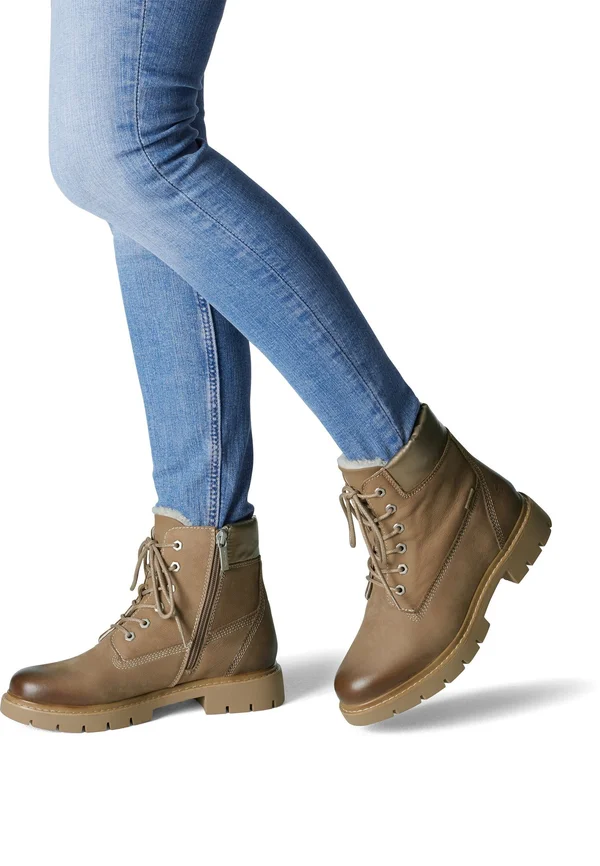 COMFORT - Ankle boots - camel nubuc