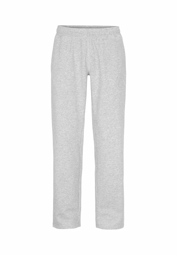 COMFORTABLE WITH BACK POCKETS - Tracksuit bottoms - light grey melange