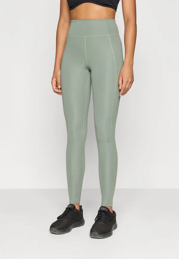 COMPRESSIVE HIGH RISE LEGGING LONG - Leggings - leaf