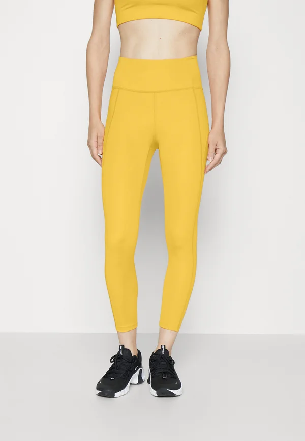 COMPRESSIVE HIGH RISE - Leggings - golden glow