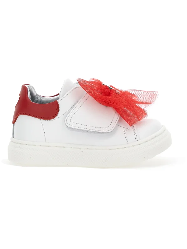 CON LOGO - Trainers - rosso