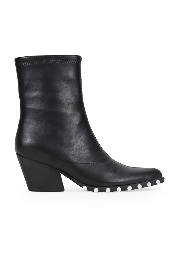 CON TACHAS - Classic ankle boots - black