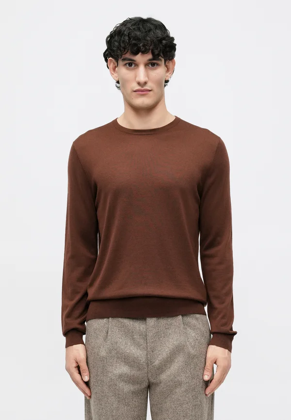 CONNOR - Jumper - warm chokolate