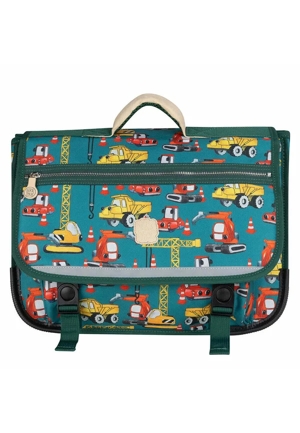 CONSTRUCTION SCHULRANZEN - School bag - GREEN