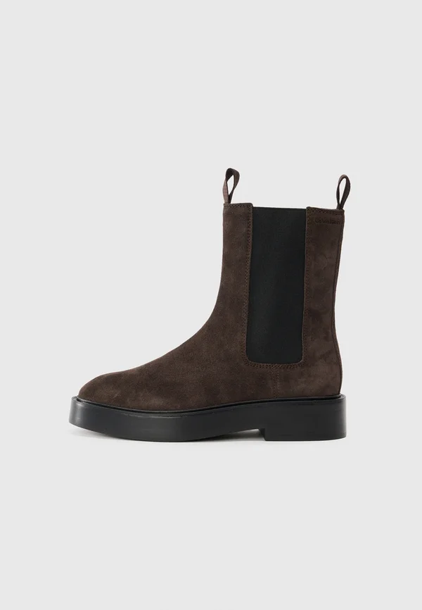 CONVAVE - Classic ankle boots - mole