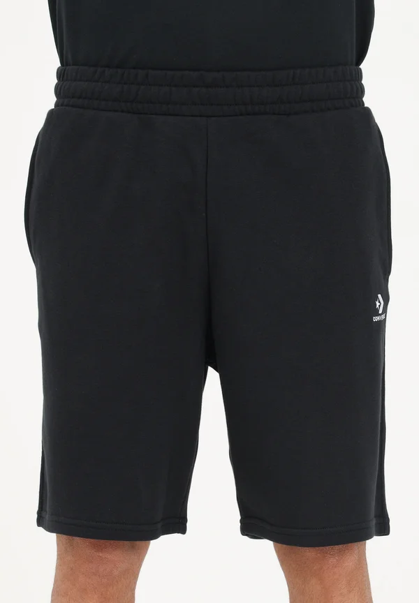 CONVERSE GO-TO EMBROIDERED STAR CHEVRON FLEECE SHORT - Shorts - light blue