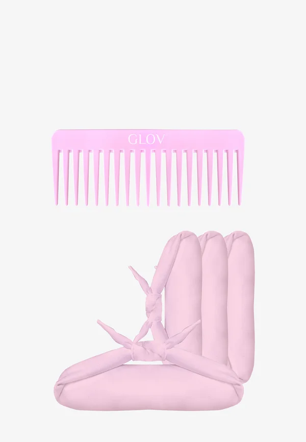 COOLCURL PILLOW ROLLERS + COMB SHOWER - Hair styling accessory - pink