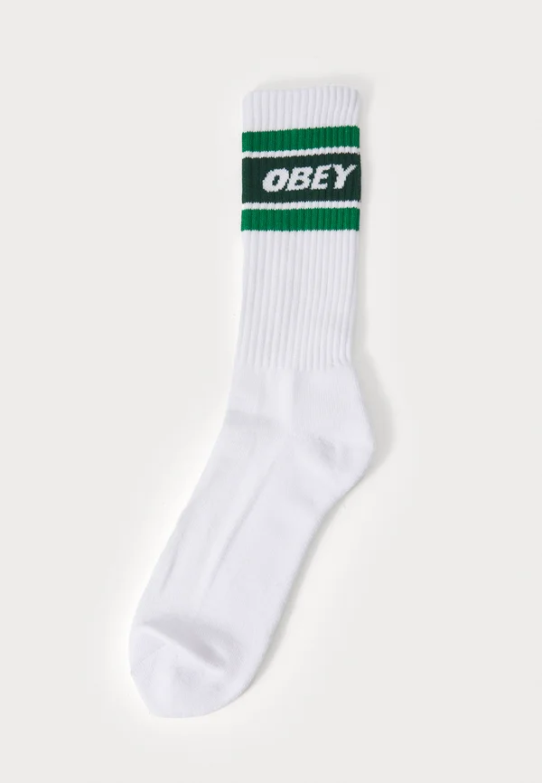 COOPER II SOCKS UNISEX - Socks - white/green