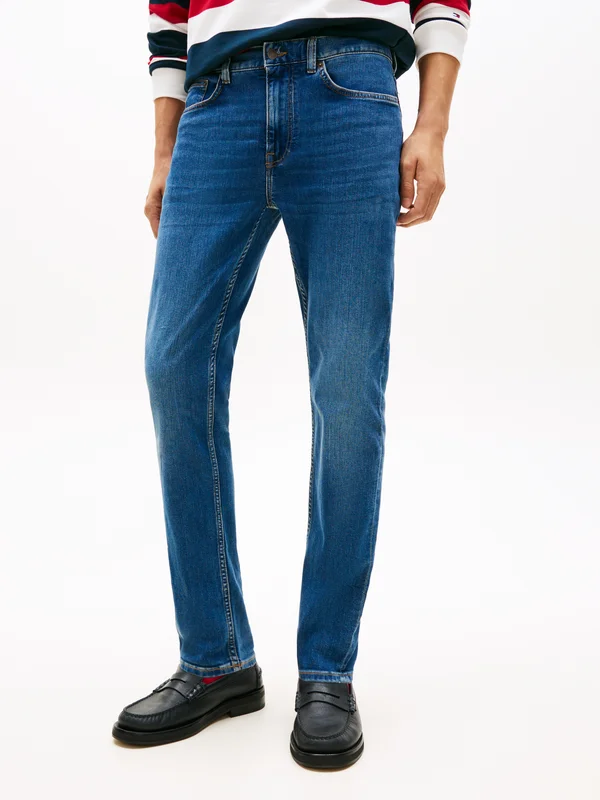 CORE BLEECKER  - Slim fit jeans - mid blue