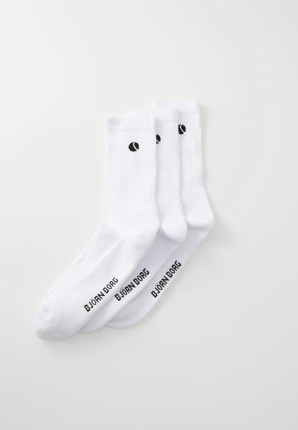 CORE CREW UNISEX 3 PACK - Socks - white