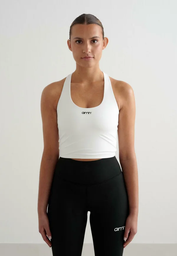 CORE ESSENTIAL - High support sports bra - white