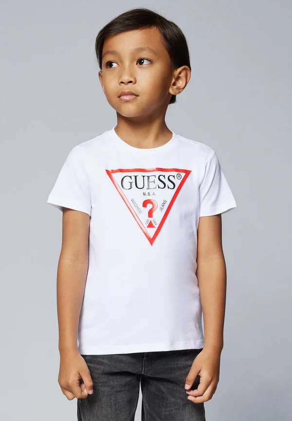 CORE TODDLER KIDS BOY - Print T-shirt - pure white