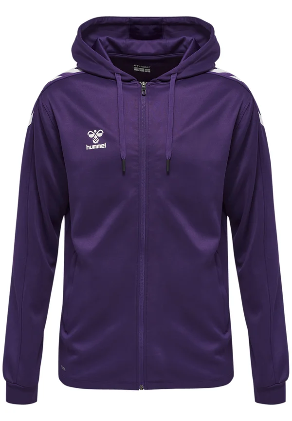 CORE - Zip-up sweatshirt - acai white