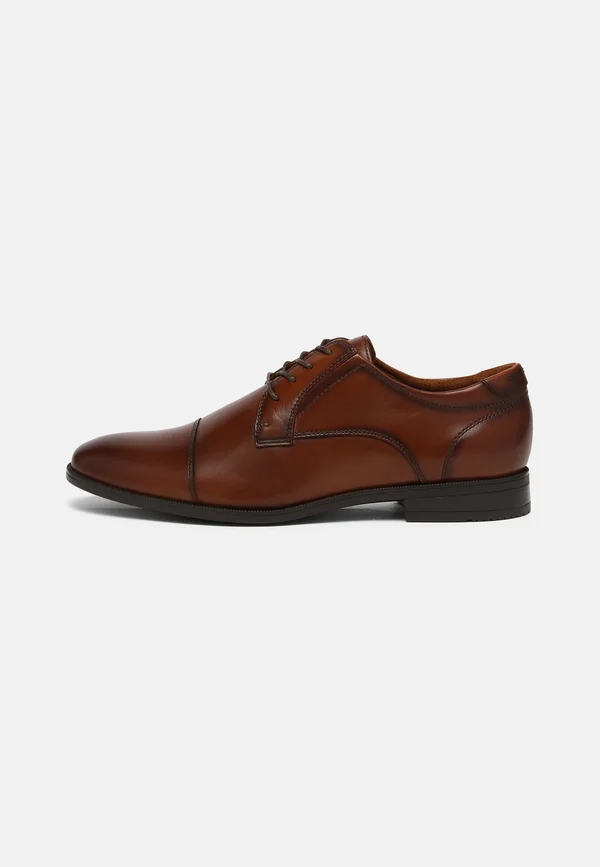 CORTLEY FLEX - Smart lace-ups - cognac