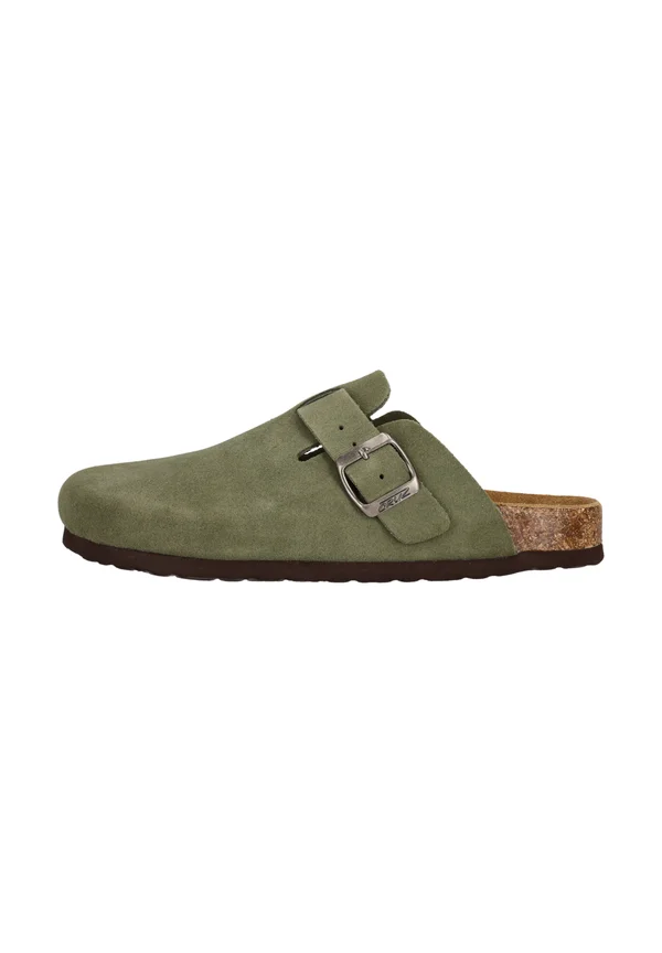 CORWIN - Mules - deep lichen green