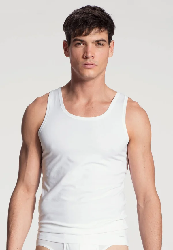 COTTON CODE - Undershirt - white