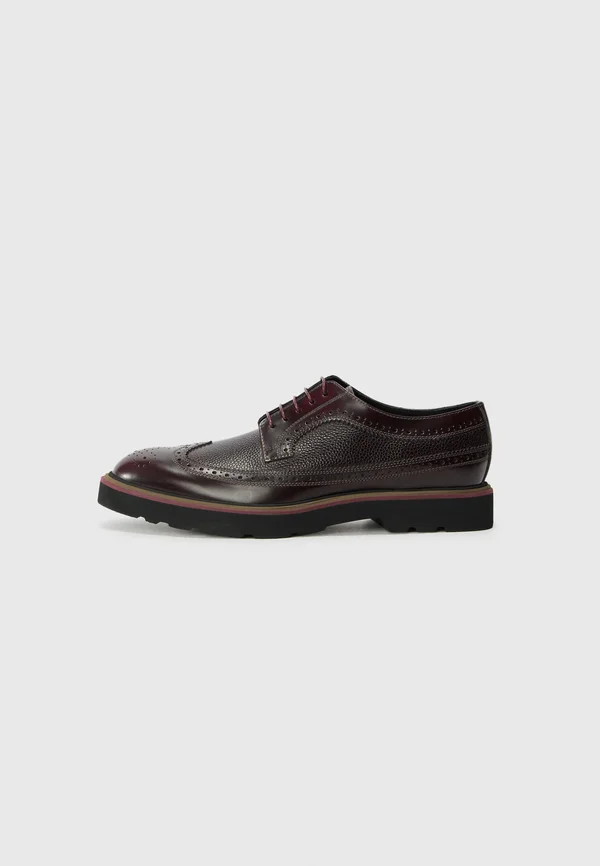 COUNT BORDO BRUSH OFF - Smart lace-ups - red