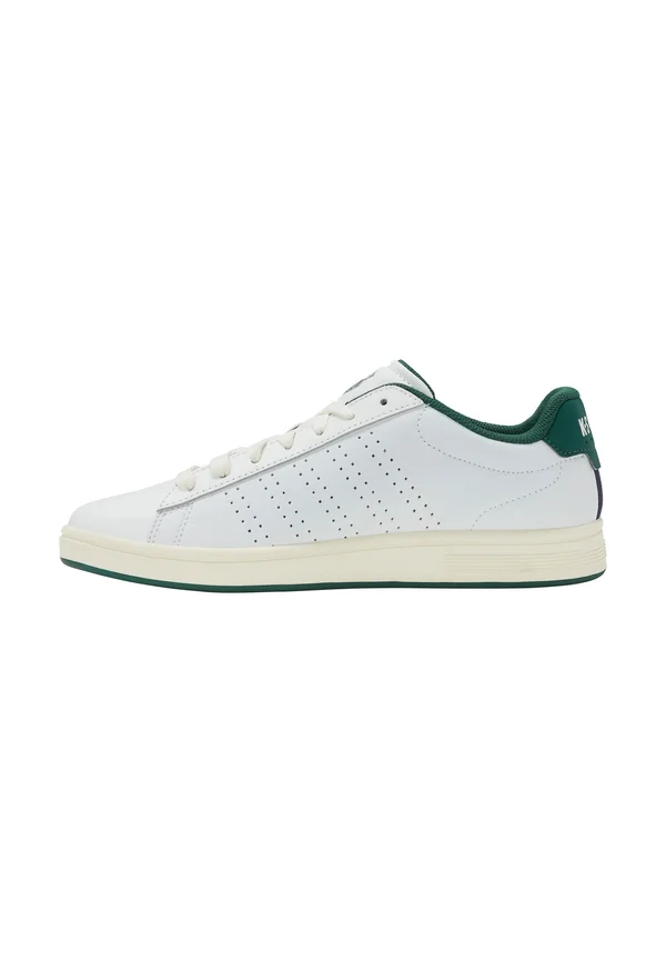 COURT BASE II SNEAKER - Trainers - white/posey green