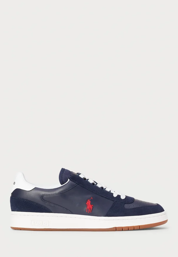COURT LEATHER-SUEDE TRAINER - Trainers - newport navy