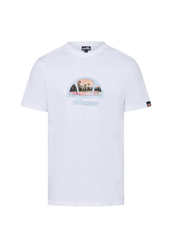 COURTSICA - Print T-shirt - weiß