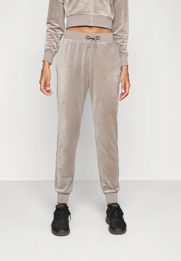 COUTURE JOGGER PANTS - Tracksuit bottoms - slate mauve