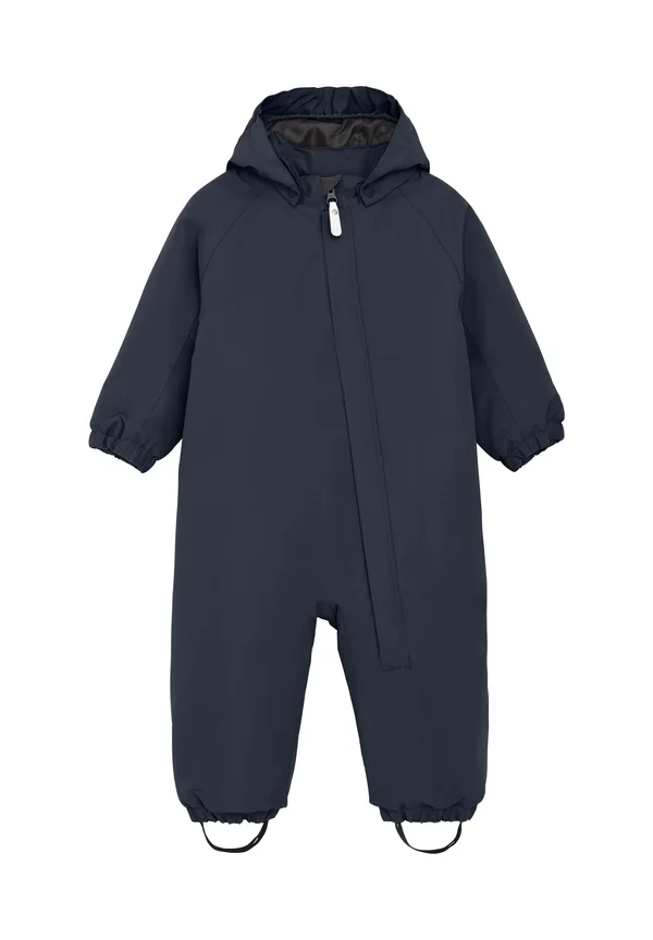 COVERALL BLOCK SOLID - Rainsuit - total eclipse