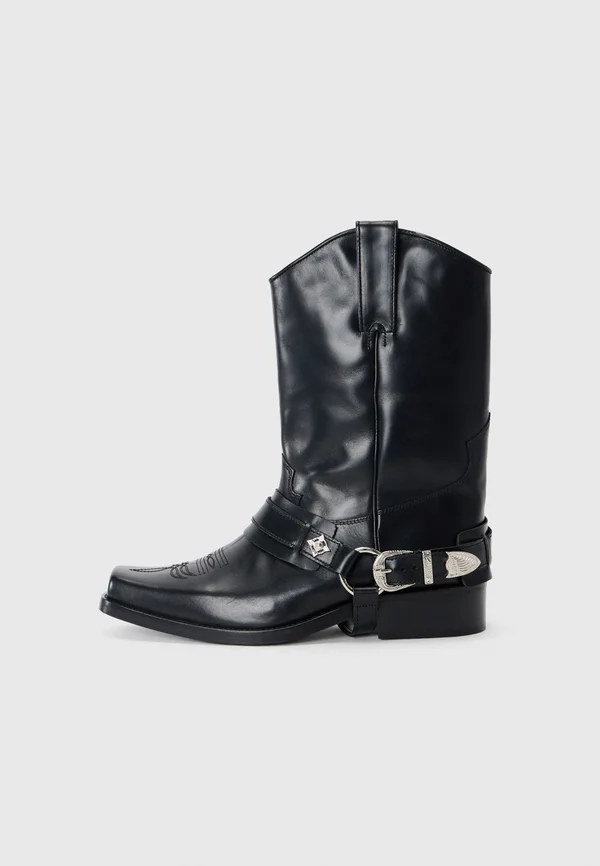 Cowboy/Biker boots - black