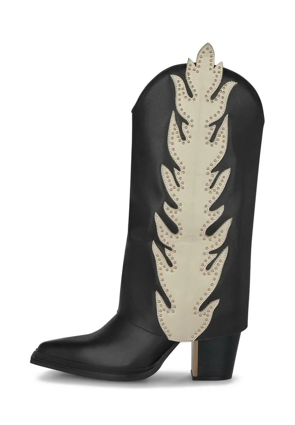 Cowboy/Biker boots - black