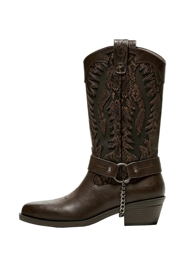 Cowboy/Biker boots - brown