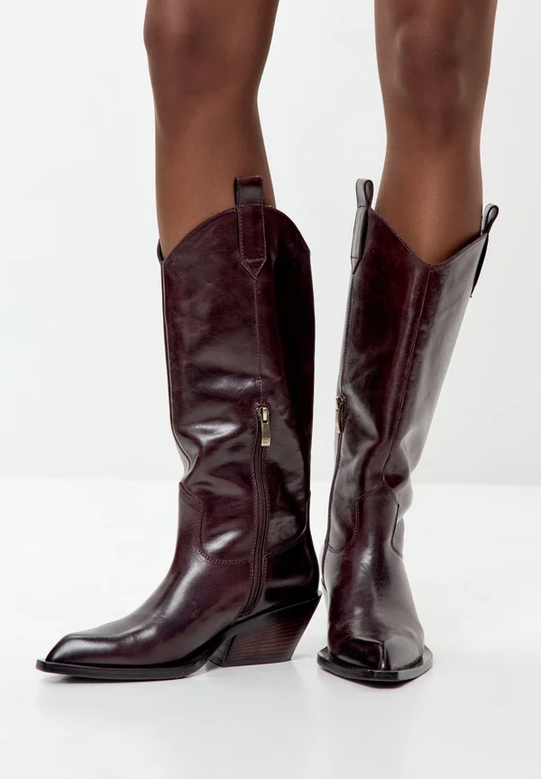 Cowboy/Biker boots - brown