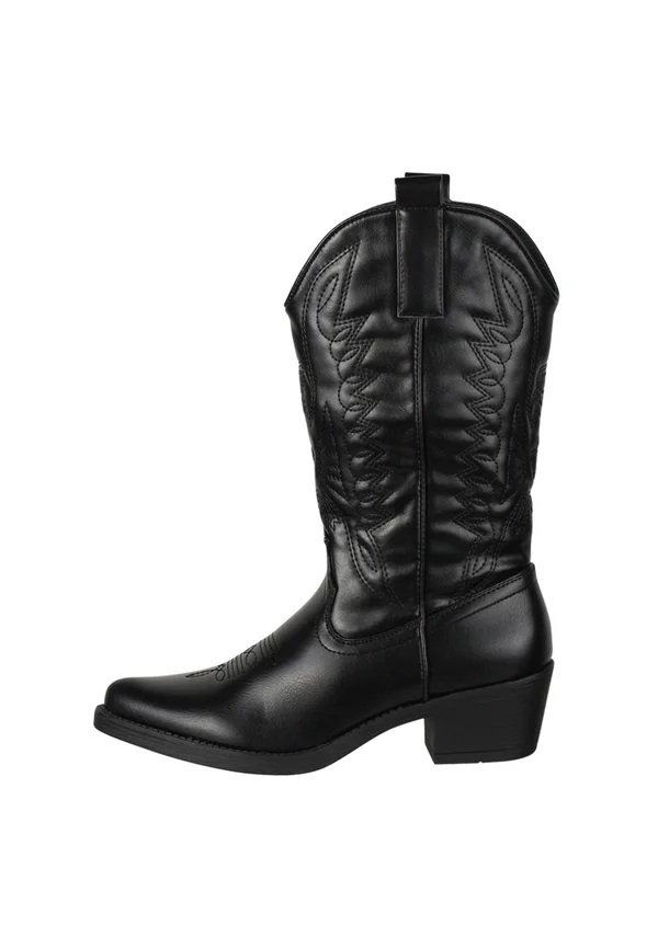 Cowboy/Biker boots - schwarz