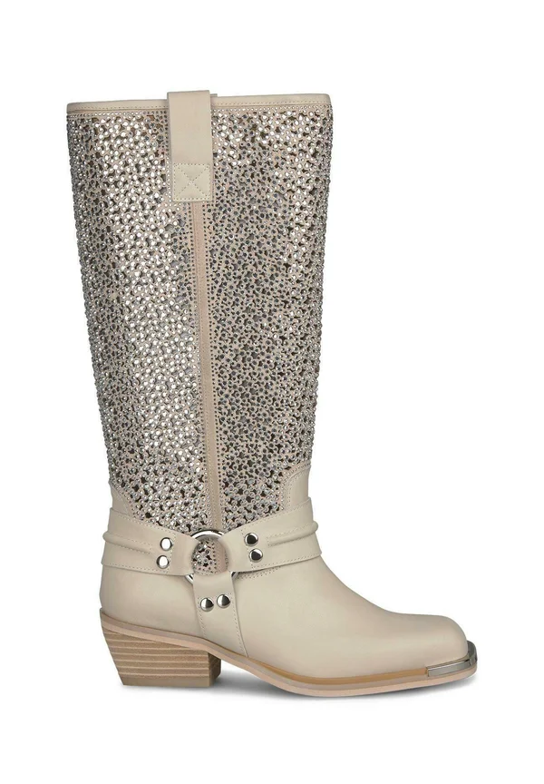 Cowboy/Biker boots - white