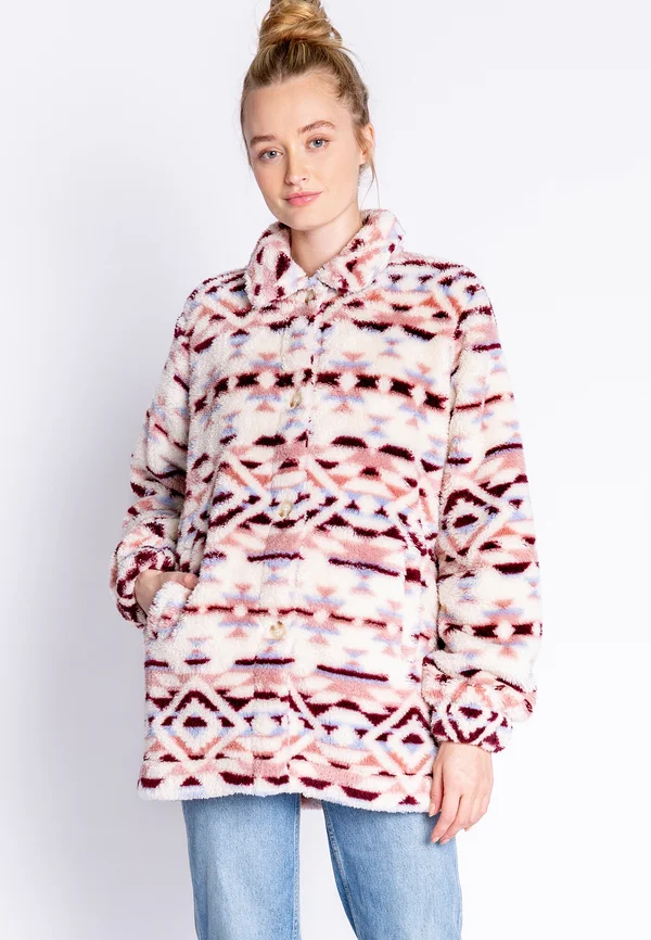 COZY  - Short coat - multicolor