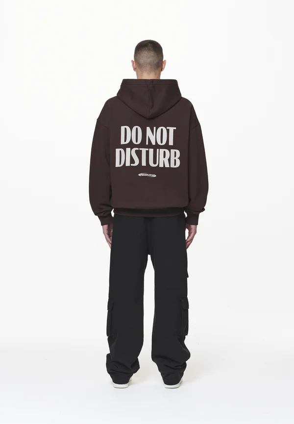 CRAIL OVERSIZED HOODIE - Hoodie - washed oak brown