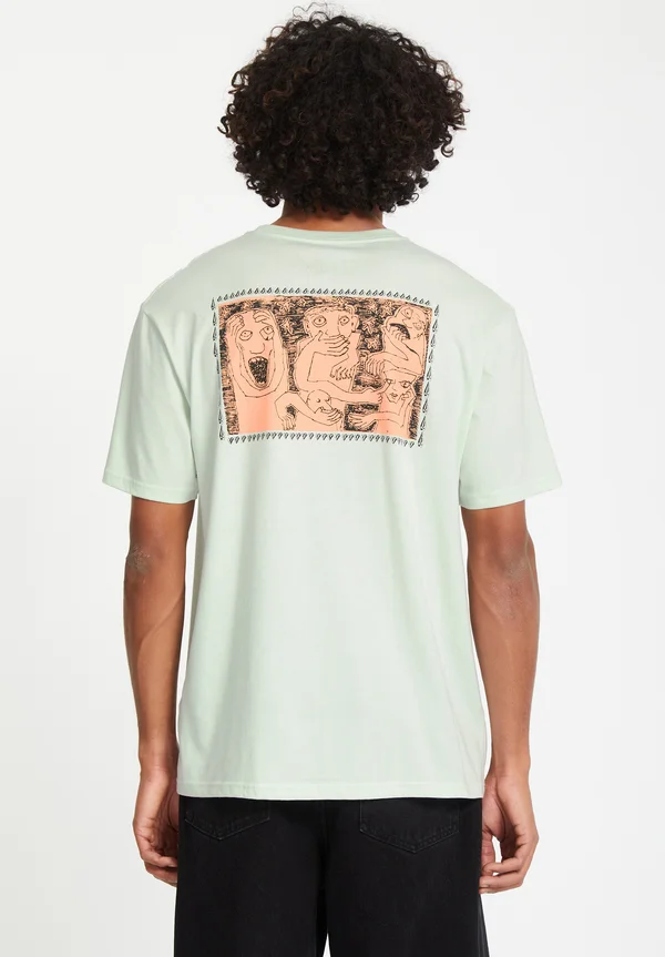 CRAZYBAL - Print T-shirt - cloud blue