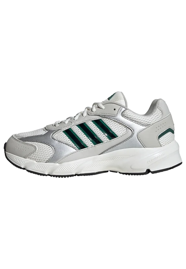 CRAZYCHAOS 2000 - Trainers - core white   collegiate green   silver metallic